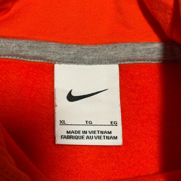 Nike Syracuse Orange Script Club Hoodie, Size XL - Picture 3 of 4